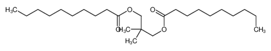 Picture of (3-decanoyloxy-2,2-dimethylpropyl) decanoate
