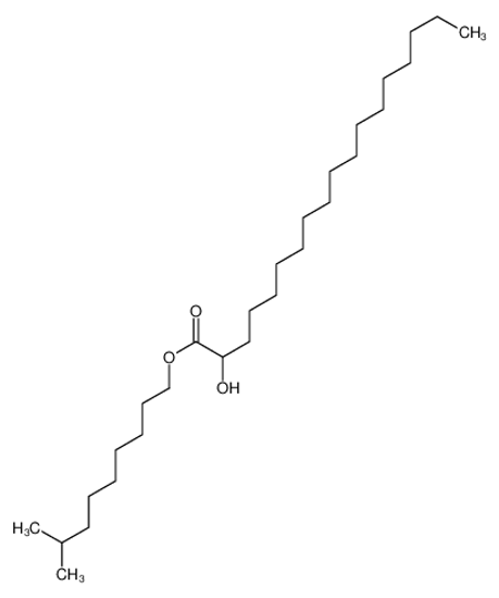 Picture of 8-methylnonyl 2-hydroxyoctadecanoate