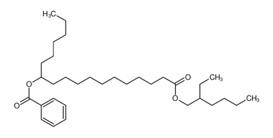 Picture of [18-(2-ethylhexoxy)-18-oxooctadecan-7-yl] benzoate