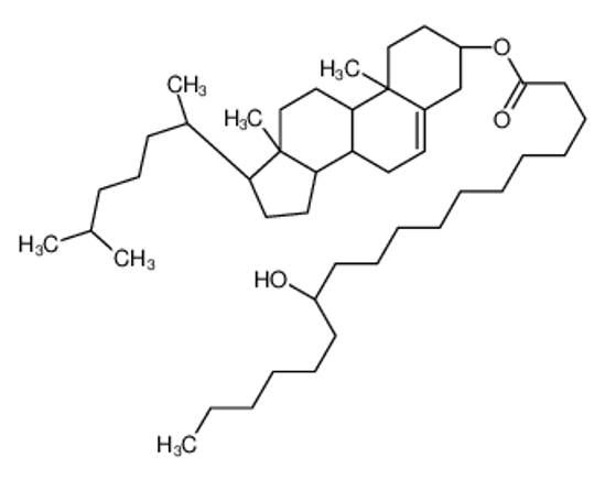 Picture of [(3S,8S,9S,10R,13R,14S,17R)-10,13-dimethyl-17-[(2R)-6-methylheptan-2-yl]-2,3,4,7,8,9,11,12,14,15,16,17-dodecahydro-1H-cyclopenta[a]phenanthren-3-yl] 12-hydroxyoctadecanoate
