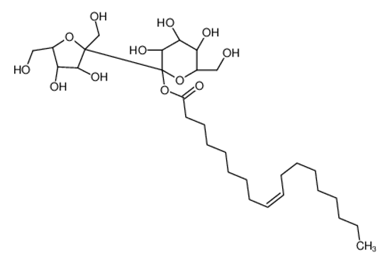 Picture of [(2S,3R,4S,5S,6R)-2-[(2S,3S,4S,5R)-3,4-dihydroxy-2,5-bis(hydroxymethyl)oxolan-2-yl]-3,4,5-trihydroxy-6-(hydroxymethyl)oxan-2-yl] (Z)-octadec-9-enoate
