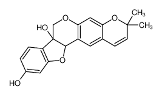 Picture of (-)-glyceollin II