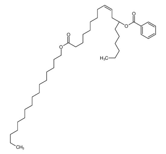 Picture of [(Z,7R)-18-hexadecoxy-18-oxooctadec-9-en-7-yl] benzoate
