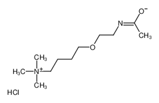 Picture of 4-(2-acetamidoethoxy)butyl-trimethylazanium,chloride