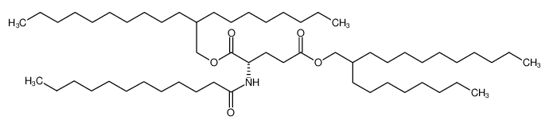 Picture of L-Glutamic acid, N-(1-oxododecyl)-, 1,5-bis(2-octyldodecyl) ester