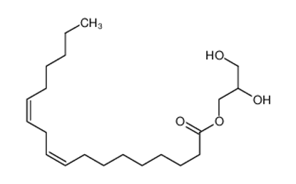 Изображение (9Z,12Z)-octadeca-9,12-dienoic acid, monoester with glycerol