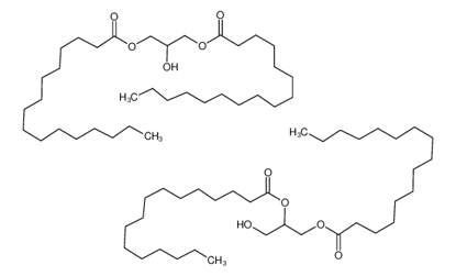 Mostrar detalhes para Glycerol 1,2(3)-dihexadecanoate