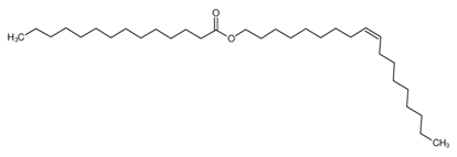 Mostrar detalhes para octadec-9-enyl tetradecanoate