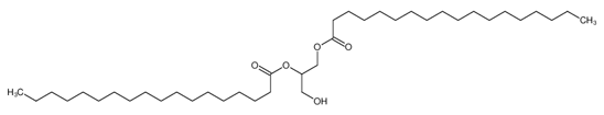 Изображение Distearoylglycerol mixed isomers