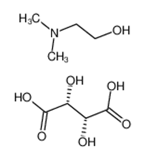 Picture of 2-DIMETHYLAMINOETHANOL HYDROGEN L-(+)-TARTRATE