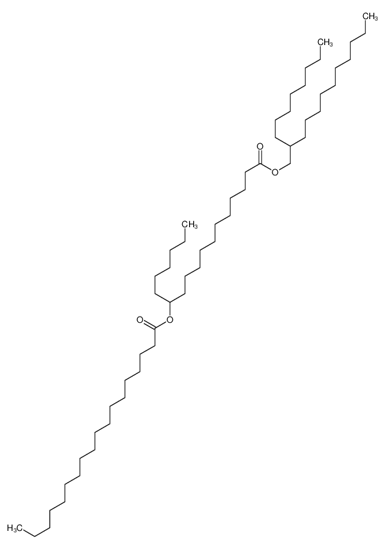 Picture of 2-octyldodecyl 12-octadecanoyloxyoctadecanoate
