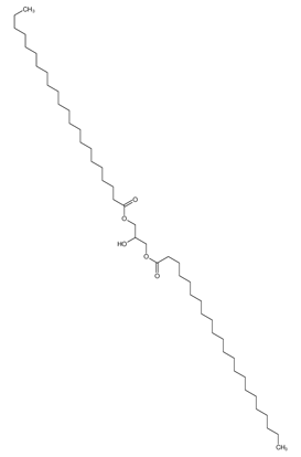 Picture of (3-docosanoyloxy-2-hydroxypropyl) docosanoate