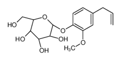 Imagem de (2R,3S,4S,5R,6S)-2-(hydroxymethyl)-6-(2-methoxy-4-prop-2-enylphenoxy)oxane-3,4,5-triol