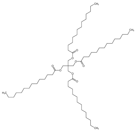 Imagem de [3-tetradecanoyloxy-2,2-bis(tetradecanoyloxymethyl)propyl] tetradecanoate
