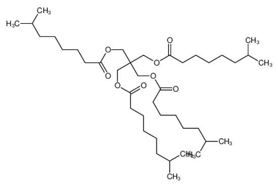 Picture of [3-(7-methyloctanoyloxy)-2,2-bis(7-methyloctanoyloxymethyl)propyl] 7-methyloctanoate