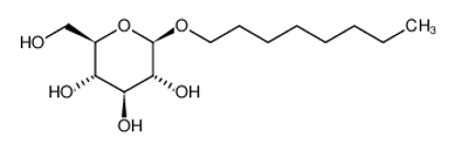 Изображение (2R,3S,4S,5R,6R)-2-(hydroxymethyl)-6-octoxyoxane-3,4,5-triol