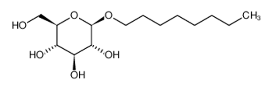 Picture of (2R,3S,4S,5R,6R)-2-(hydroxymethyl)-6-octoxyoxane-3,4,5-triol