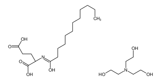 Picture of N-Dodecanoyl-L-glutamic acid - 2,2',2''-nitrilotriethanol (1:1)