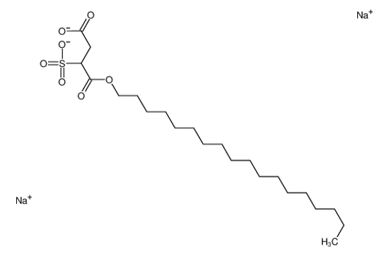 Picture of disodium,4-octadecoxy-4-oxo-3-sulfonatobutanoate