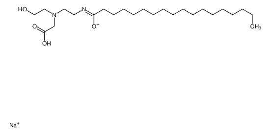 Picture of sodium,2-[2-hydroxyethyl-[2-(octadecanoylamino)ethyl]amino]acetate