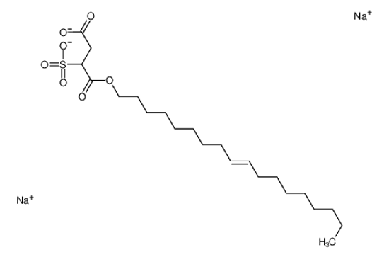 Picture of disodium,4-octadec-9-enoxy-4-oxo-3-sulfonatobutanoate