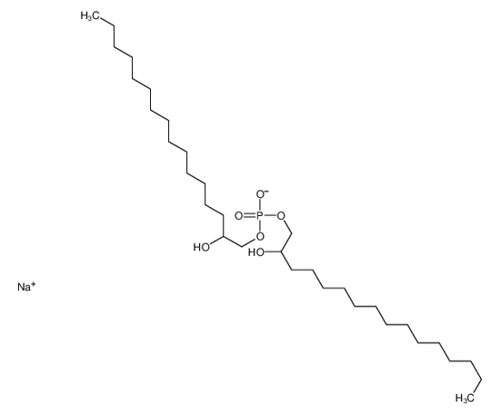 Picture of sodium,bis(2-hydroxyhexadecyl) phosphate