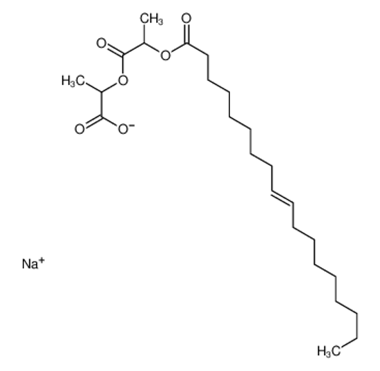 Imagem de sodium,2-[2-[(Z)-octadec-9-enoyl]oxypropanoyloxy]propanoate