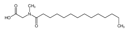 Imagem de 2-[methyl(tetradecanoyl)amino]acetic acid