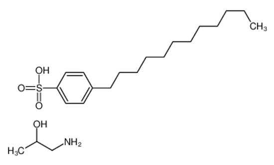 Picture of 1-aminopropan-2-ol,4-dodecylbenzenesulfonic acid