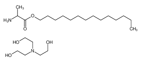 Picture of 2-[bis(2-hydroxyethyl)amino]ethanol,tetradecyl 2-aminopropanoate
