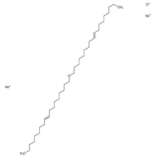 Imagem de disodium,1-octadec-9-enoxyoctadec-9-ene,sulfate