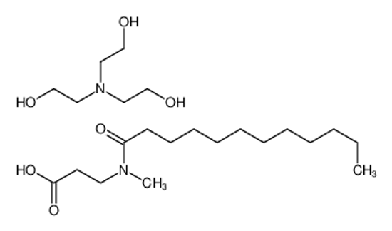 Picture of 2-[bis(2-hydroxyethyl)amino]ethanol,3-[dodecanoyl(methyl)amino]propanoic acid