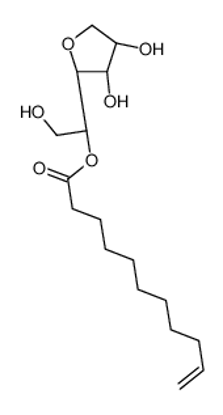 Picture of [(1R)-1-[(2S,3R,4S)-3,4-dihydroxyoxolan-2-yl]-2-hydroxyethyl] undec-10-enoate