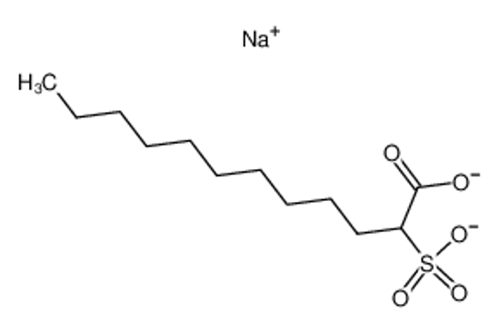 Picture of 2-sulfo-dodecanoic acid , disodium-salt