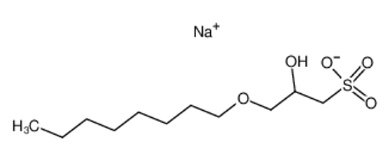 Изображение Sodium; 2-hydroxy-3-octyloxy-propane-1-sulfonate