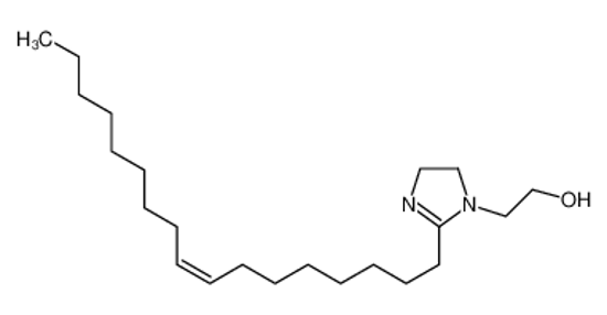Picture of 1-(2-heptadec-1-enyl-4,5-dihydroimidazol-1-yl)ethanol