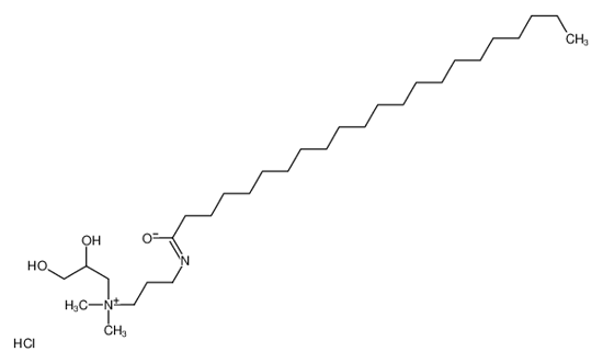 Picture of 2,3-dihydroxypropyl-[3-(docosanoylamino)propyl]-dimethylazanium,chloride