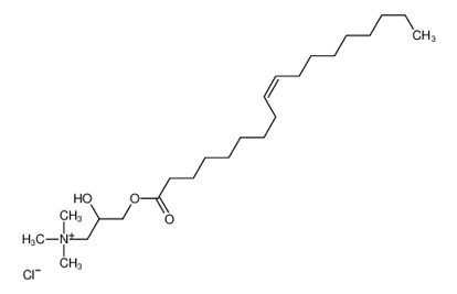 Picture of (2-hydroxy-3-octadec-9-enoyloxypropyl)-trimethylazanium,chloride