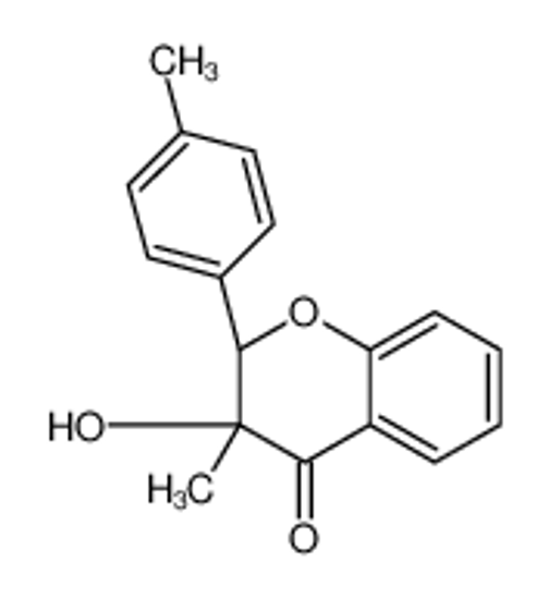 Picture of (2R,3R)-3-hydroxy-3-methyl-2-(4-methylphenyl)-2H-chromen-4-one