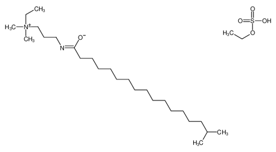 Изображение ethyl-dimethyl-[3-(16-methylheptadecanoylamino)propyl]azanium,ethyl sulfate