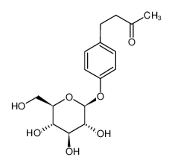 Picture of 4-[4-[(2S,3R,4S,5S,6R)-3,4,5-trihydroxy-6-(hydroxymethyl)oxan-2-yl]oxyphenyl]butan-2-one