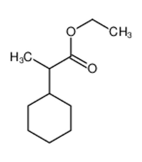 Picture of α-methyl-Cyclohexaneacetic acid, ethyl ester