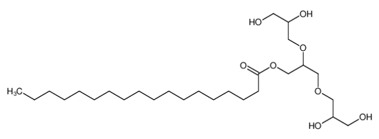 Picture of stearic acid, monoester with triglycerol