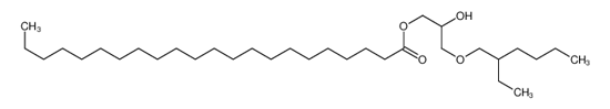 Изображение [3-(2-ethylhexoxy)-2-hydroxypropyl] docosanoate
