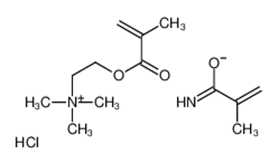 Picture of 2-methylprop-2-enamide,trimethyl-[2-(2-methylprop-2-enoyloxy)ethyl]azanium,chloride