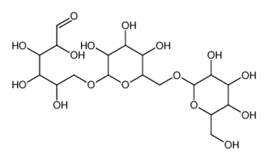 Picture of Hexopyranosyl-(1->6)hexopyranosyl-(1->6)hexose