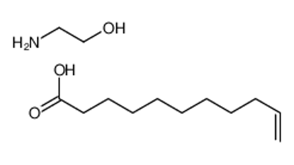 Изображение 2-aminoethanol,undec-10-enoic acid