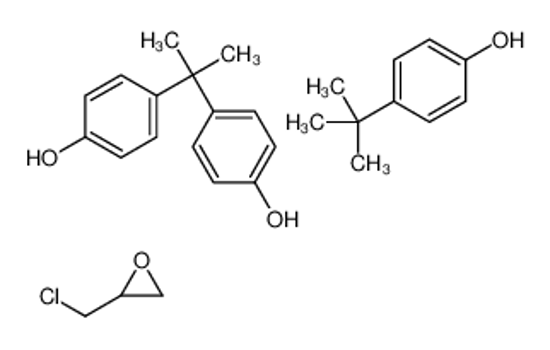 Picture of 4-tert-butylphenol,2-(chloromethyl)oxirane,4-[2-(4-hydroxyphenyl)propan-2-yl]phenol