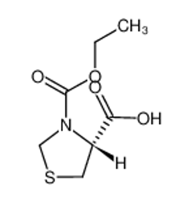 Picture of (4R)-3-ethoxycarbonyl-1,3-thiazolidine-4-carboxylic acid