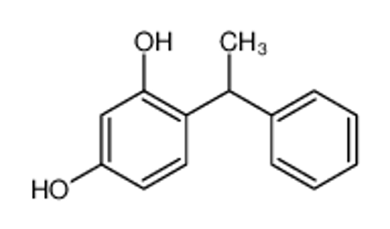 Picture of 4-(1-phenylethyl)benzene-1,3-diol